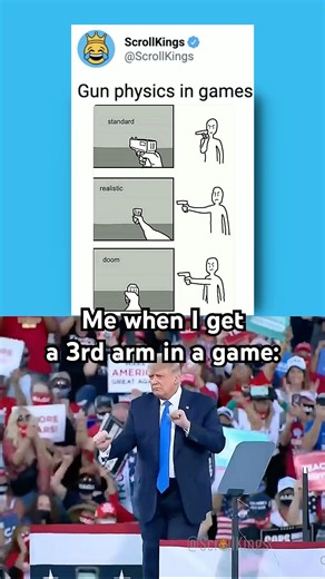 Game gun physics 😂