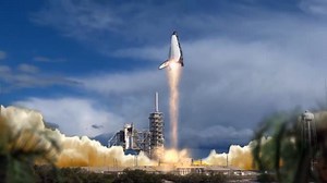 冒险之星号航天飞机唯一一次发射