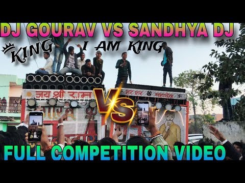 Dj gourav numberdar vs dj Sandhya Rajapur Full competition video || dj gourav winner 🏆