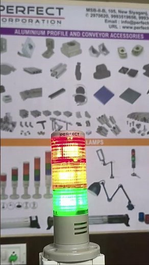 3 Tier lamp | Machine Lamp | Perfect Corporation Indore| LED Tier Lamp | Indicator Lamp #ledlamps