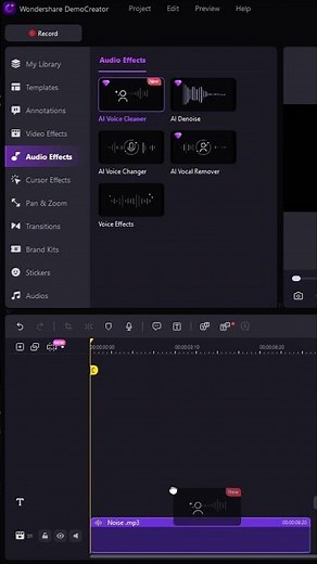 Remove Noise Clean up Audio with AI