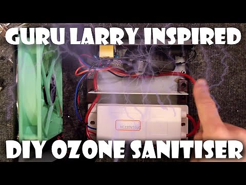 DIY PC PSU Ozone Generator Sanitiser Tutorial
