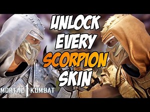 How To Unlock Every Invasions Scorpion Skin! | Mortal Kombat 1