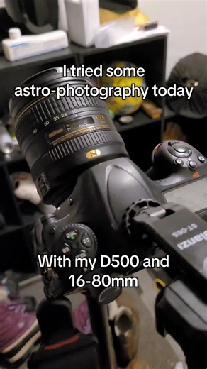 Astrophotography on a Clear January Night