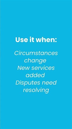 When And Why You Need A Supplemental Agreement