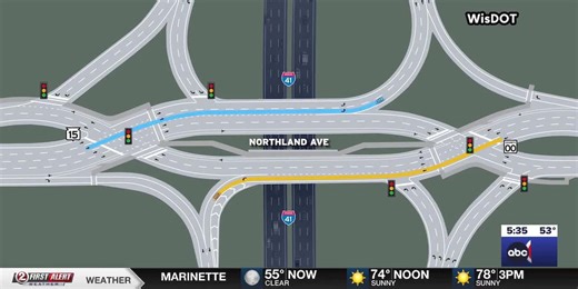 How to drive a diverging diamond interchange