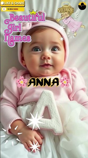Biblical Names & Meanings: 🌸 ANNA 🌸 | Baby Name Guide #shorts #baby #girl #name