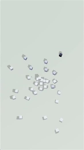 Chess Knight Explosion - Voxel Block Collapse Animation