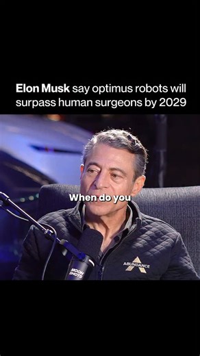 Value on Instagram: "Elon Musk made one of his boldest predictions in January 2026. Speaking in interviews, Musk said fast progress in artificial intelligence, computing power, and robotic precision could help humanoid robots handle complex medical procedures more consistently than humans. According to Musk, healthcare systems already face a shortage of skilled doctors and surgeons. Training takes years, and human error is unavoidable. He believes robots like Optimus could work longer hours, lea