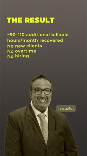 Does your firm also have a billable hours leakage problem? #lpo #usa #lpolegal #lawfirm