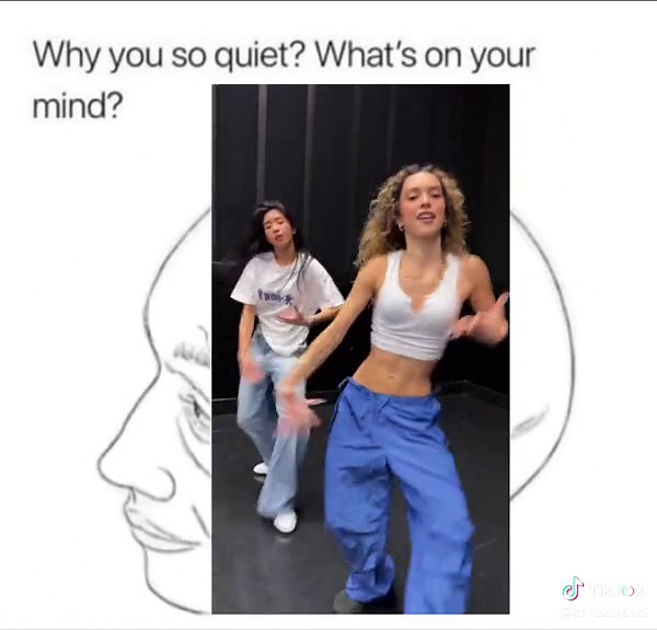 Sophia and Daniela Gum Dance Challenge at Katseye