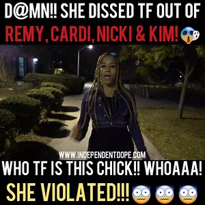 5.4M views · 29K reactions | She just violated every chick in the game!   Her name is VSDiamond.  open.spotify.com/user/t1dhfzi49fzb5kmhnyzh9cd37/playlist/0kxiqbCwbaQgMb92b8HyUP | Independent Dope | Facebook
