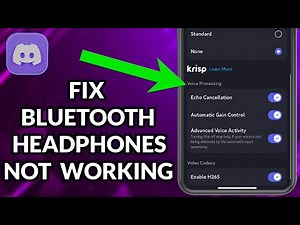 How To Fix Bluetooth Headphones Not Working In Discord Mobile