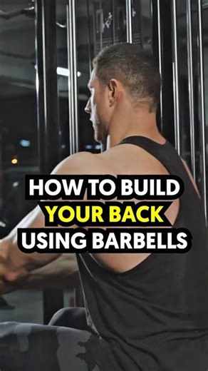 Barbell Back Workout for Muscle Growth 💪🏻
