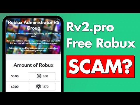 Rv2.pro Free Robux - Legit or Another Scam?