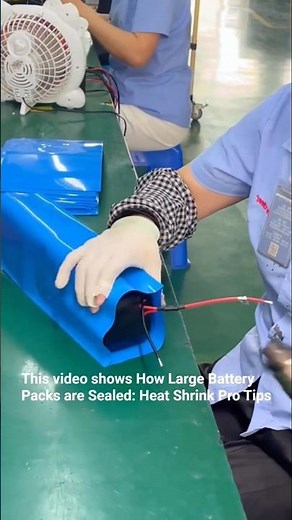 How Large Battery Packs are Sealed: Heat Shrink Pro Tips