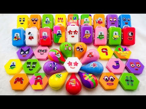 Alphablocks Mystery Hunt! 🧐 Unboxing Colorful Suitcases, Hexagons & Teardrop Toys!✨ Satisfying Video