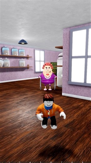 Royal escape EVIL GRANDMA #roblox #shorts