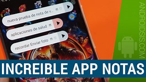¡¡Increible aplicación de notas para Android!!