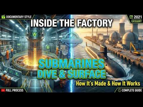 How Submarines Dive & Surface | The Science of Underwater Giants