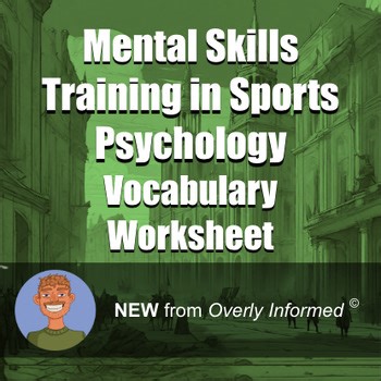 Mental Skills Training in Sports Psychology Vocabulary Worksheet
