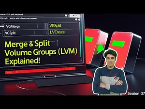 Session - 37 | How to Merge & Split Volume Groups with Logical Volumes (LVM) | Nehra Classes