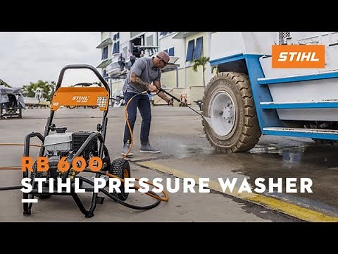 STIHL RB 600 Pressure Washer | Features and Benefits