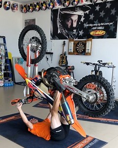 No gym? No problem! #myKTMworkout @ktmusa | Taylor Robert