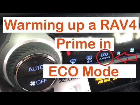 RAV4 Prime ECO Mode Warmup