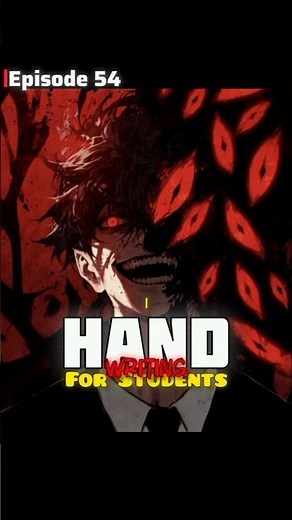 Hand Writing Tricks or Students 🥶💪🏻 | Part 54 | #shorts #motivation #handwriting #students