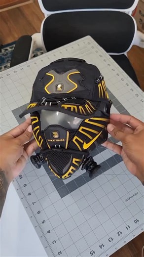 THE DROP DATE on Instagram: "👌 or 🗑️❓ NIKE SHOX GAS MASK - @_highsewciety"