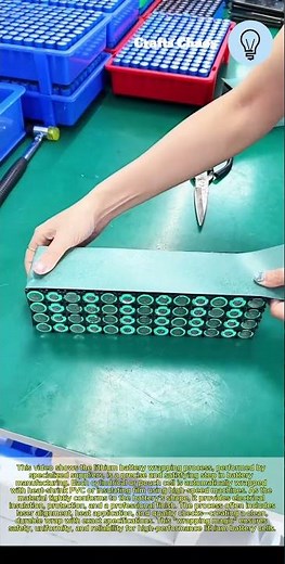 Battery wrapping magic: specialized supplier of lithium battery wrapping process