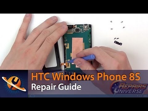 HTC Windows Phone 8S Screen Replacement Repair Guide