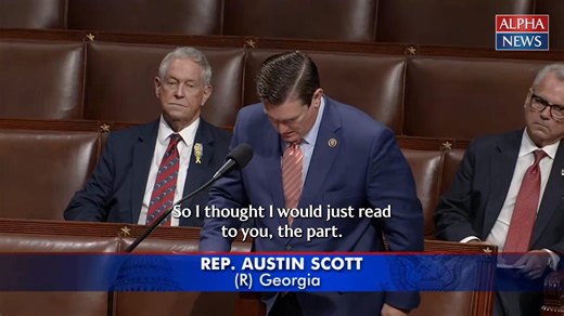 64K views · 1.3K reactions | Rep. Austin Scott: “The people that are telling you what’s in the bill, never bothered to read the bill." | Alpha News | Facebook
