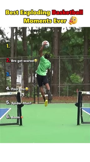 Best Exploding Basketball Moments Ever#short