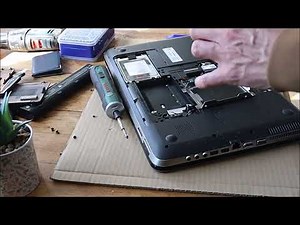HP Pavilion DV7 SSD Upgrading - HP DV7 series SSD installing