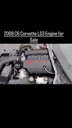 Gary’s Auto Parts on Instagram: "2008 C6 Corvette LS3 Engine for Sale🚨🔥 #LS3ForSale #C6Corvette #C6LS3 #LS3Engine #CorvetteParts #EngineForSale #ChevyPerformance #GMPerformance #LSEngine #v8power"