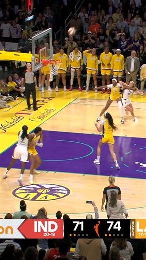 102K views · 3K reactions | Odyssey Sims launches it for three to tie the game in the final minute of Q4. | Indiana Fever | Facebook