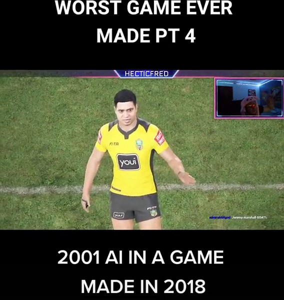 Jeremy Marshall King Dominates in Rugby League Live 4 Gameplay