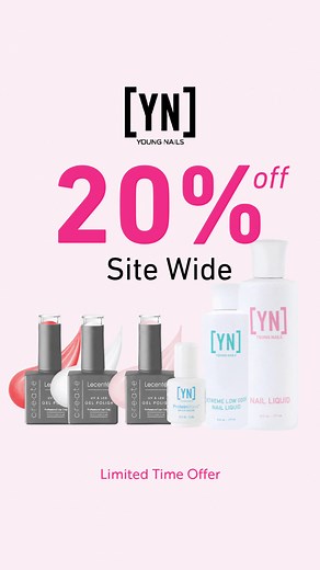 20% Off All Young Nails Products This Black Friday ✨ Give your nails the love they deserve while enjoying huge savings! | Young Nails Ireland