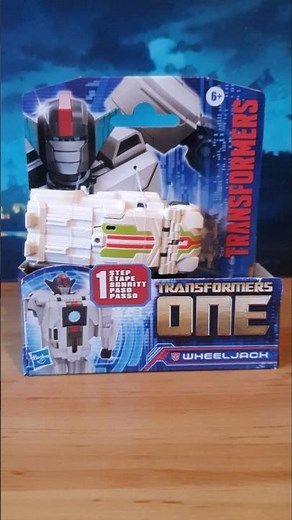 TRANSFORMERS ONE: WheelJack 1 Step Hasbro Toy Unboxing