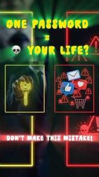 The Dangerous Password Mistake 90% of People Still Make 😱 | Online Safety Tip.