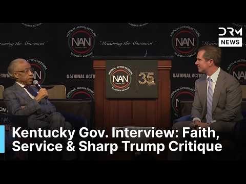 FULL INTERVIEW: Kentucky Governor Beshear Criticizes Trump Iran Policy At NAN Event | AC1F
