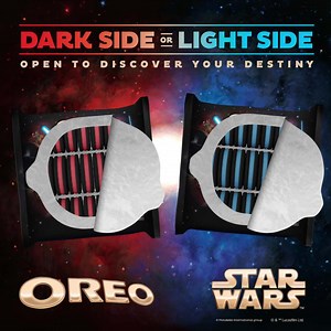 STAR WARS™ OREO Cookies, Baked, Special Edition, 10.68 oz, Shelf Stable, Plastic Tray