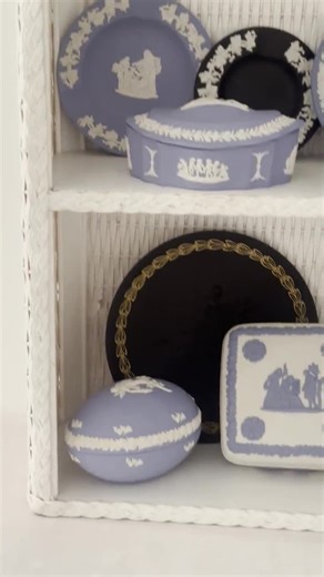 Authentic Vintage Wedgwood Jasperware Trinket Dish, Plate, Vase, Cup and Saucer - Etsy