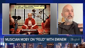 As artists face a reckoning over their past behavior, Moby says his longtime rival Eminem could offer a defense for his work but he stopped listening to Michael Jackson due to allegations made against him. Hear more from Moby tonight on Banfield on NewsNation. | NewsNation
