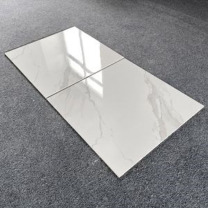 [Hot Item] Bright White Glossy Finished Porcelain Floor Tiles 600 X 600