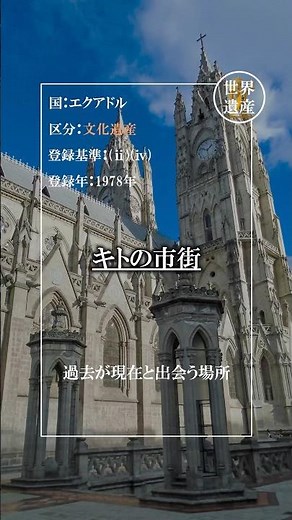 キトの市街【エクアドル】