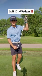 418K views · 1K reactions | STOP DUFFING WEDGES❌ 1. Grab your highest lofted wedge & place the ball off your front foot 2. Weight forward 3. Open left, swing left 4. Keep the club head outside your hands 5. Put it all together Comment any questions you have!!! | Ashton DiBlasi | Facebook