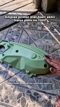 Bikin Mewah PCX 160 Repaint Bak CVT